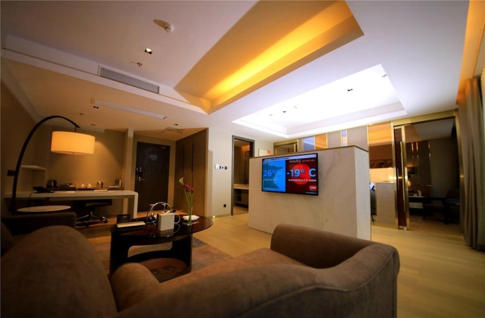 Imagen de la habitación del Hotel Howard Johnson by Wyndham Life Geckor Zhuzhou. Foto 12