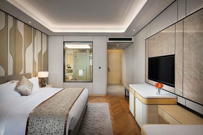 Imagen de la habitación del Hotel Howard Johnson by Wyndham Yacht Club Hotel Changsha. Foto 8