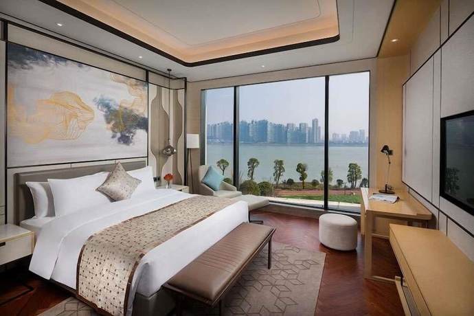 Imagen de la habitación del Hotel Howard Johnson by Wyndham Yacht Club Hotel Changsha. Foto 9
