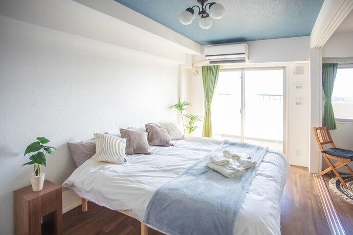 Imagen de la habitación del Hotel Hoyou Suite Residence Osaka Ashiharabashi Station Front. Foto 15