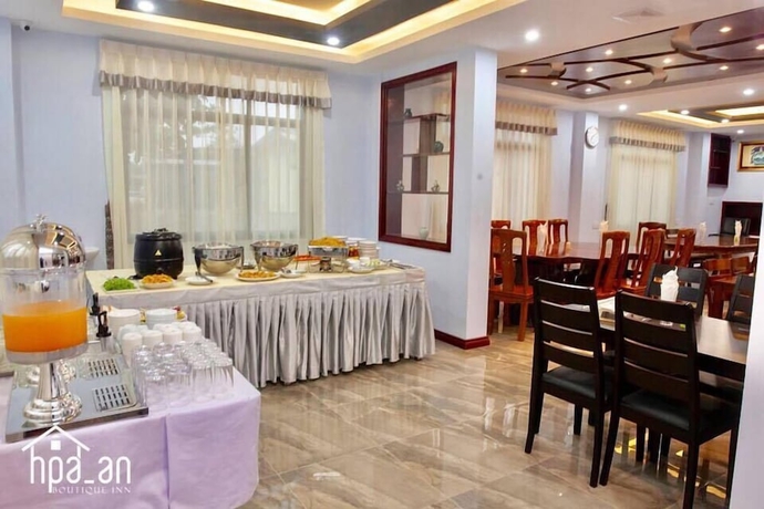 Imagen del bar/restaurante del Hotel Hpa An Boutique Inn. Foto 3