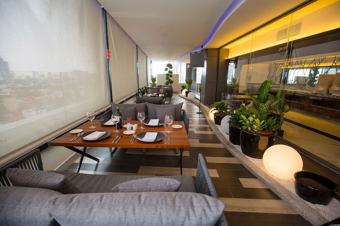 Imagen del bar/restaurante del Hotel Hs Hotsson Long Stay Cdmx Condesa Sur. Foto 6