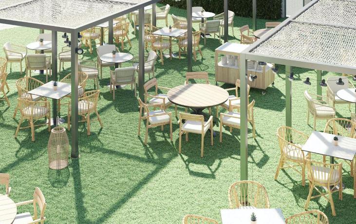 Imagen de los exteriores del Hotel Hsm Atlantic Park. Foto 16