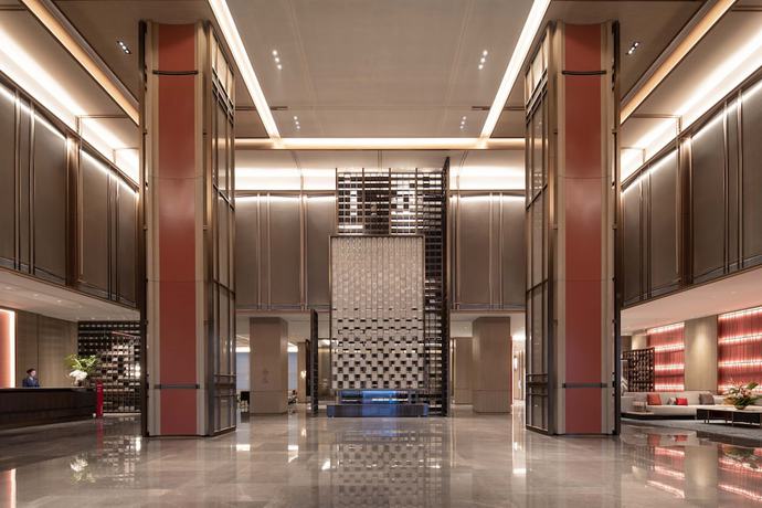 Imagen de los interiores del Hotel Hualuxe Leshan. Foto 16