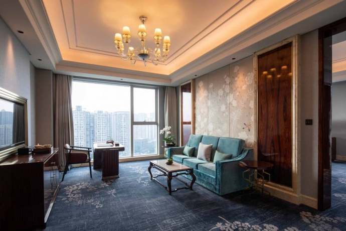 Imagen de la habitación del Hotel Hualuxe Leshan. Foto 11