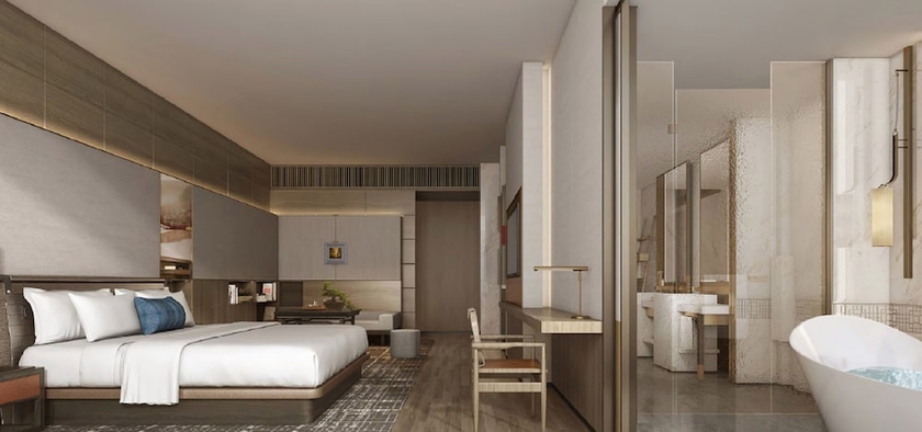 Imagen de la habitación del Hotel Hualuxe Nanjing Yangtze River, An Ihg. Foto 7