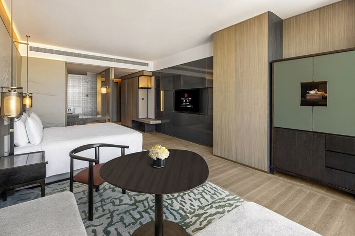 Imagen de la habitación del Hotel Hualuxe Qingdao Licang, An Ihg. Foto 16