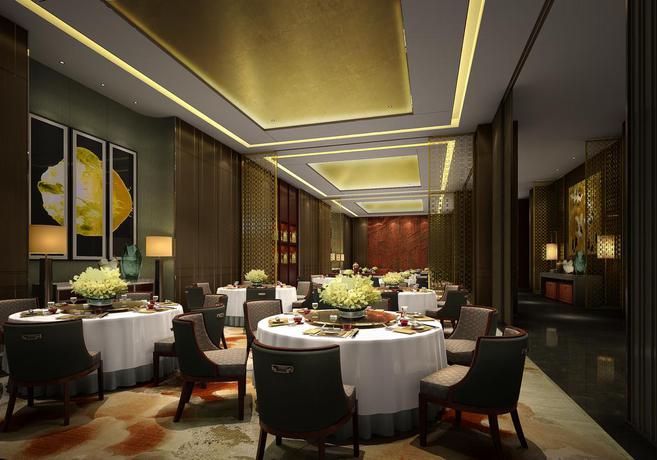 Imagen del bar/restaurante del Hotel Hualuxe Xiamen Haicang Harbour View, An Ihg. Foto 2