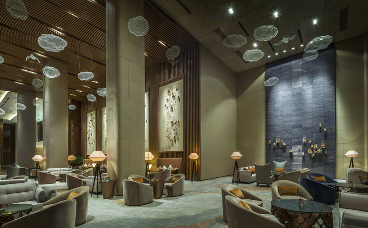Imagen del bar/restaurante del Hotel Hualuxes And Resorts Yangjiang City Center. Foto 3
