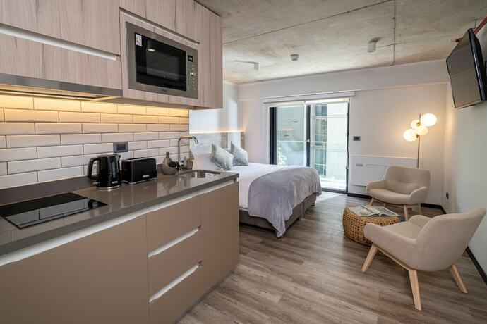 Imagen de la habitación del Hotel Hub Providencia. Foto 9