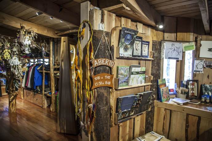 Imagen de los interiores del Hotel Huilo Huilo Reino Fungi. Foto 14