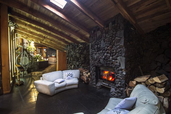 Imagen de los interiores del Hotel Huilo Huilo Reino Fungi. Foto 15