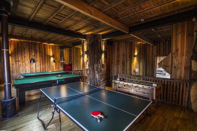 Imagen de los interiores del Hotel Huilo Huilo Reino Fungi. Foto 16