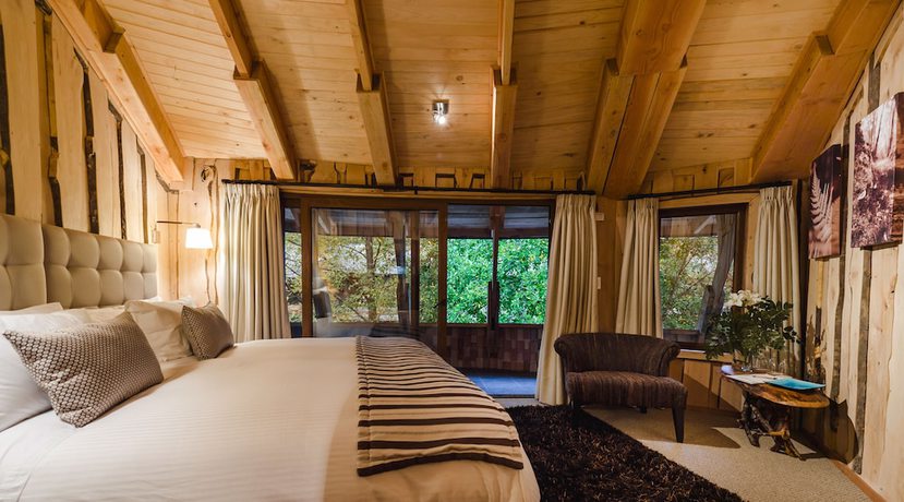 Imagen de la habitación del Hotel Huilo Huilo Reino Fungi. Foto 12