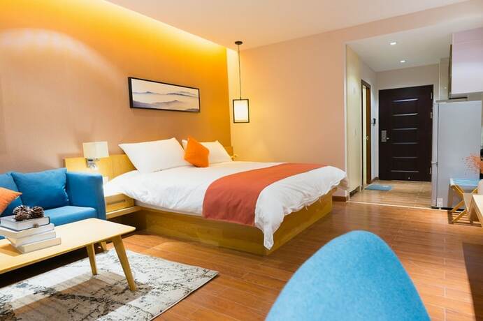 Imagen de la habitación del Hotel Huizhou Qu Wo Jia Shang Pin Apartment. Foto 15