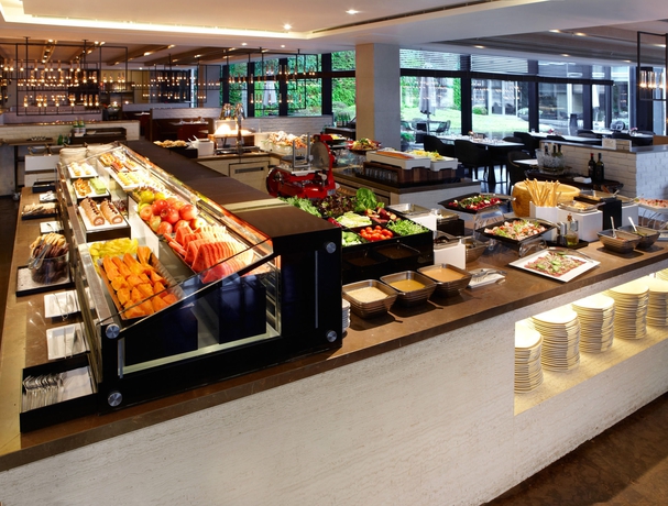 Imagen del bar/restaurante del Hotel Humble House Taipei. Foto 3