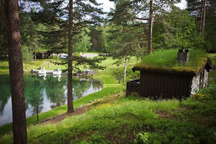 Imagen de los exteriores del Hotel Hunderfossen Hytter Hafjell. Foto 18
