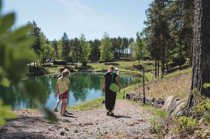 Imagen de los exteriores del Hotel Hunderfossen Hytter Hafjell. Foto 19