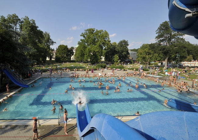 Imagen de la piscina del Hotel Hunguest Gyula. Foto 14