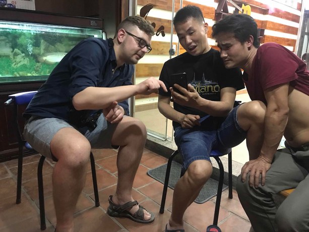 Imagen del bar/restaurante del Hotel Huong Thao 2. Foto 7