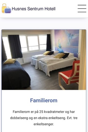Imagen de la habitación del Hotel Husnes Sentruml. Foto 7