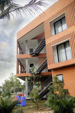 Imagen de los exteriores del Hotel Huynh Thao. Foto 15