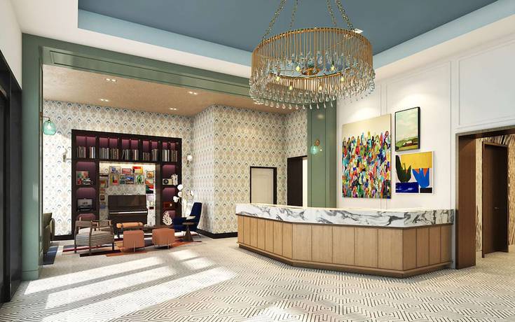 Imagen de los interiores del Hotel Hyatt Centric Downtown Nashville. Foto 11