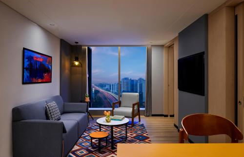 Imagen de la habitación del Hotel Hyatt Centric Hebbal Bengaluru. Foto 9
