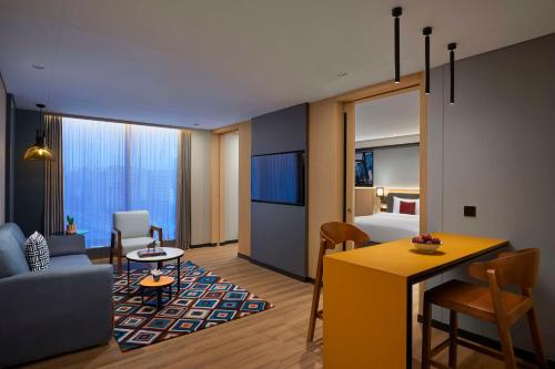 Imagen de la habitación del Hotel Hyatt Centric Hebbal Bengaluru. Foto 20