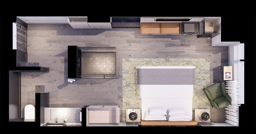 Imagen de la habitación del Hotel Hyatt Centric Southpark Charlotte. Foto 7