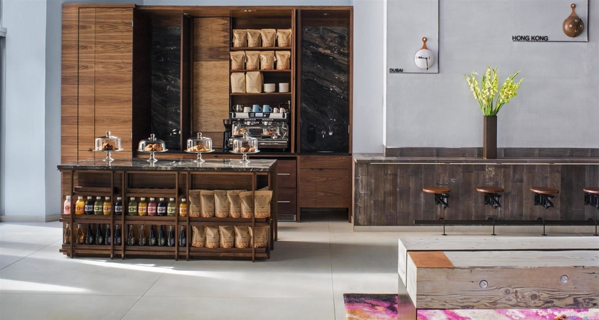 Imagen del bar/restaurante del Hotel Hyatt Herald Square New York. Foto 3