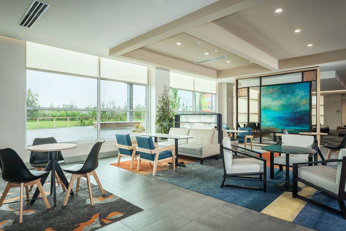 Imagen del bar/restaurante del Hotel Hyatt House Anchorage. Foto 3