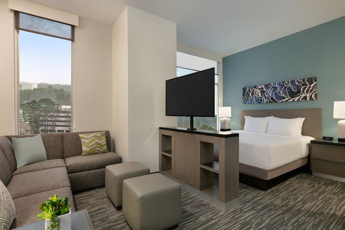 Imagen de la habitación del Hotel Hyatt House Atlanta / Perimeter Center. Foto 2