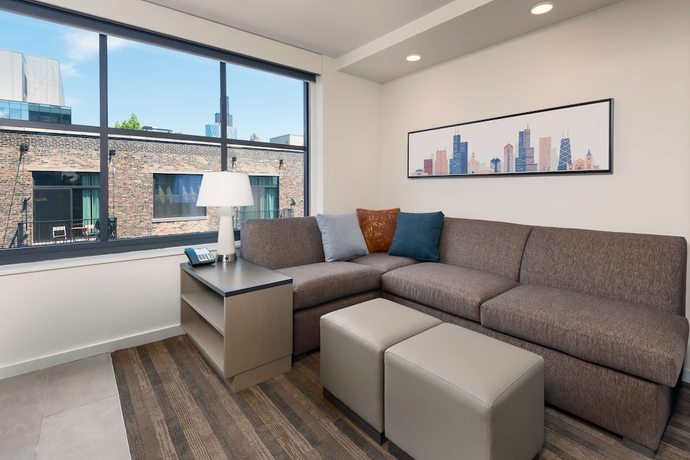 Imagen de la habitación del Hotel Hyatt House Chicago West Loop. Foto 15