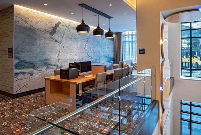 Imagen de los interiores del Hotel Hyatt House Indianapolis Downtown. Foto 17