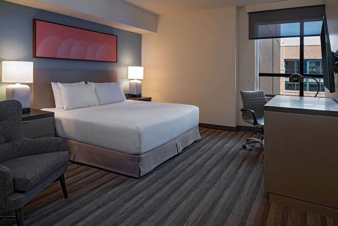Imagen de la habitación del Hotel Hyatt House Indianapolis Downtown. Foto 7