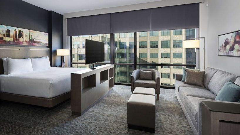 Imagen de la habitación del Hotel Hyatt House Jersey City. Foto 14