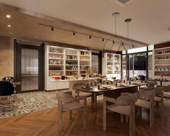 Imagen del bar/restaurante del Hotel Hyatt House Johannesburg Rosebank. Foto 2