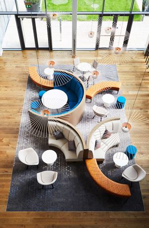 Imagen de los interiores del Hotel Hyatt House Manchester. Foto 11