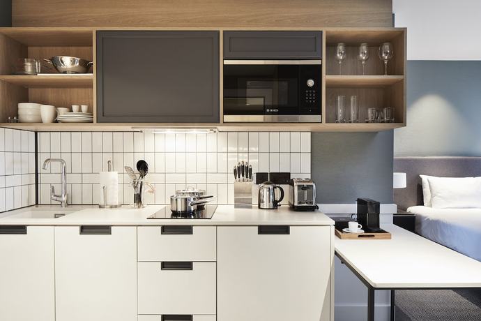 Imagen de la habitación del Hotel Hyatt House Manchester. Foto 7