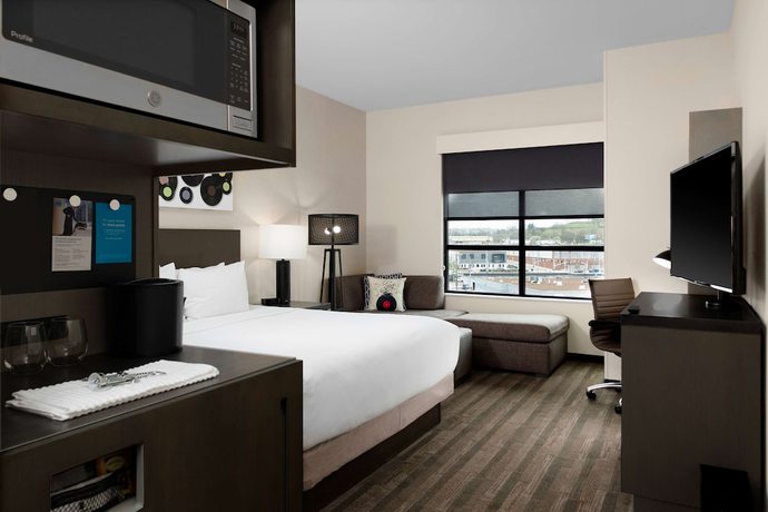 Imagen de la habitación del Hotel Hyatt House Nashville Downtown/convention Center. Foto 3