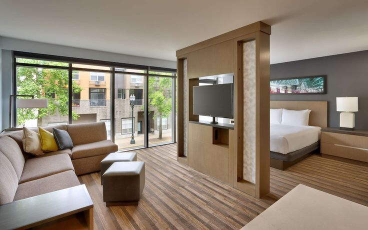 Imagen de la habitación del Hotel Hyatt House Portland/downtown. Foto 2