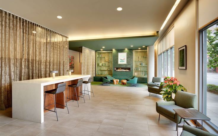 Imagen de los interiores del Hotel Hyatt House Portland/downtown. Foto 12