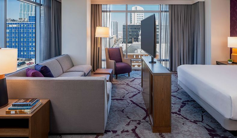 Imagen de la habitación del Hotel Hyatt House Tampa Downtown. Foto 8