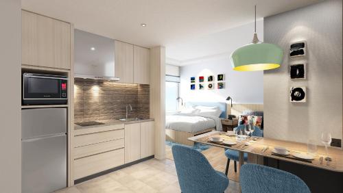 Imagen de la habitación del Hotel Hyatt House Tokyo Shibuya. Foto 8