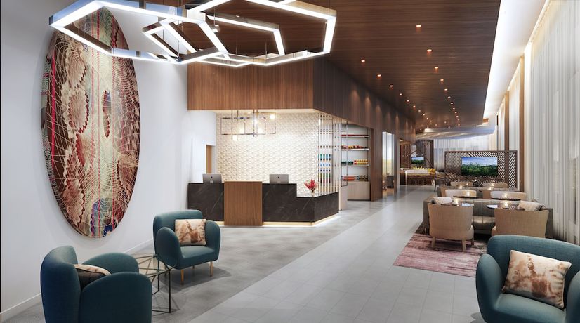 Imagen del bar/restaurante del Hotel Hyatt Place Atlanta / Perimeter Center. Foto 8