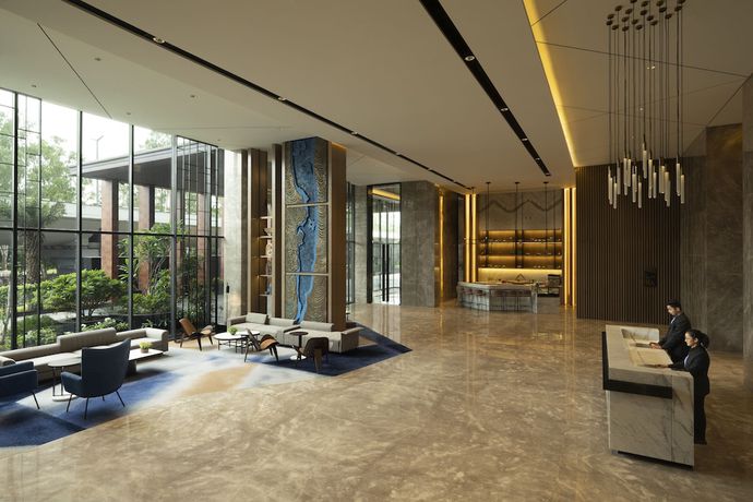 Imagen de los interiores del Hotel Hyatt Place Bharuch. Foto 14