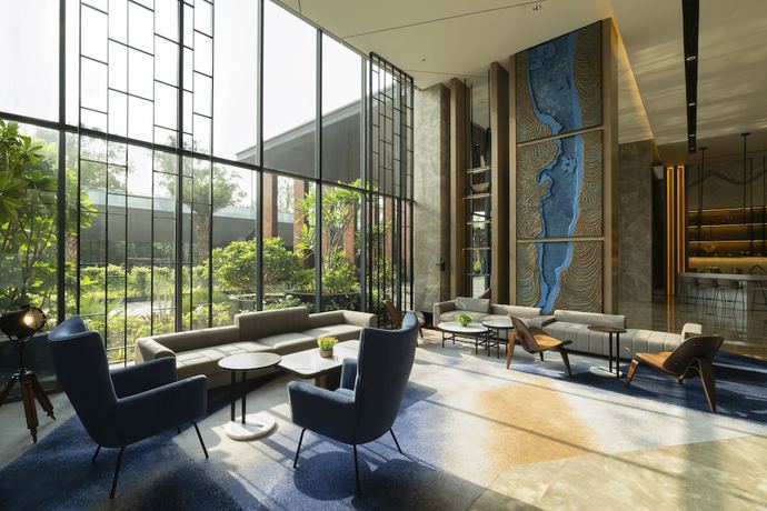Imagen de los interiores del Hotel Hyatt Place Bharuch. Foto 15