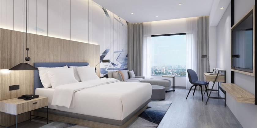 Imagen de la habitación del Hotel Hyatt Place Bharuch. Foto 10