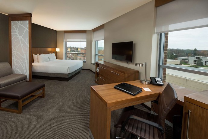 Imagen de la habitación del Hotel Hyatt Place Bloomington/normal. Foto 14